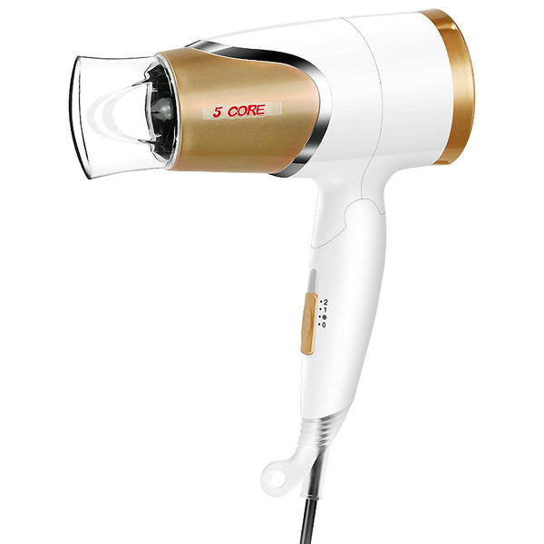 5 Core Hair Dryer with Diffuser 1875W AC Motor Blow Dryers w Ceramic