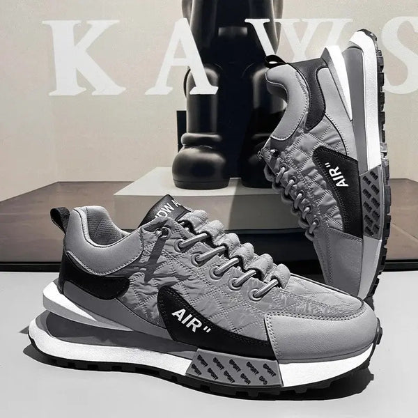 2024 New Men's Casual Sports Shoes Sulfide Shoes Men's Walking Anti slip Thick Sole Sports Shoes Flat Soles Versatile Men Shoes